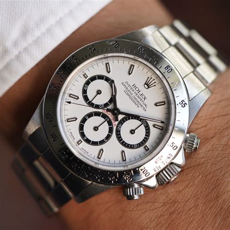 1988 rolex zenith white|rolex 16520 daytona.